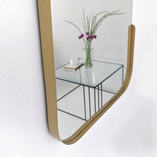Zrkadlo Smooth - Gold
