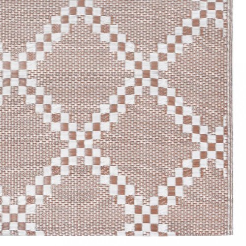 Venkovní koberec hnědá PP Dekorhome - ROZMĚR: 120x180 cm