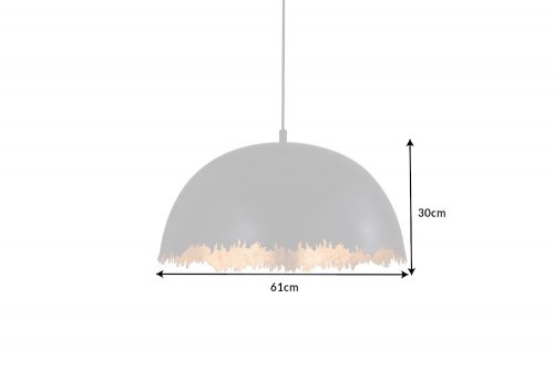 Závesná lampa GLASGOW Dekorhome - PRIEMER: 61 cm