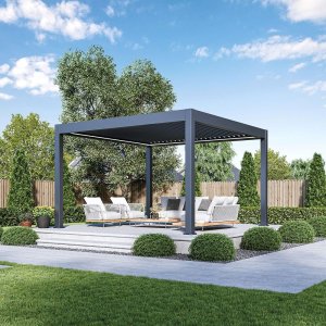 Elektrická bioklimatická pergola  PRESTIGE 4x4 m