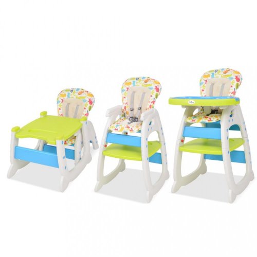 Detská jedálenská stolička 3v1 so stolíkom Dekorhome - BAREVNÁ VARIANTA: Ružová
