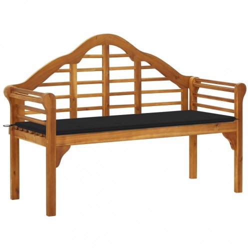 Zahradní lavice s poduškou 135 cm Dekorhome