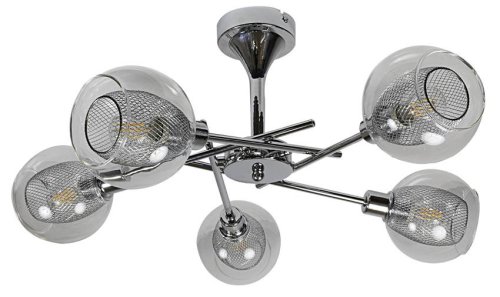 Závesná stropná lampa Ozzo chrómový luster