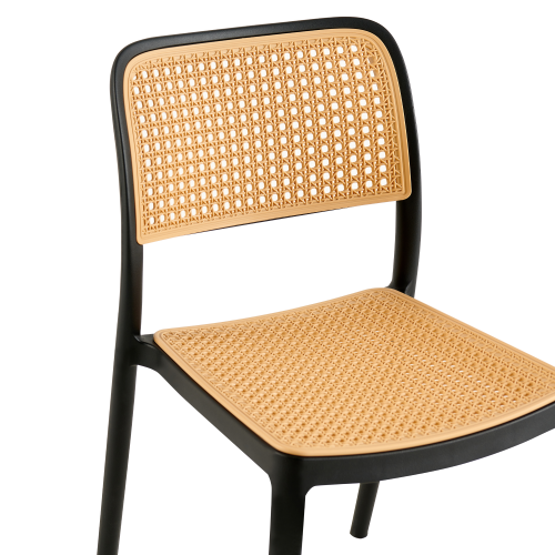 Stohovatelná židle RAVID TYP 1 - BAREVNÁ VARIANTA: Černá