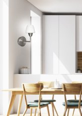 Nástenná lampa 1xG9 22cm TOGO NIKEL MATNÝ