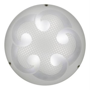 Chromová stropní LED lampa 6500K Monti
