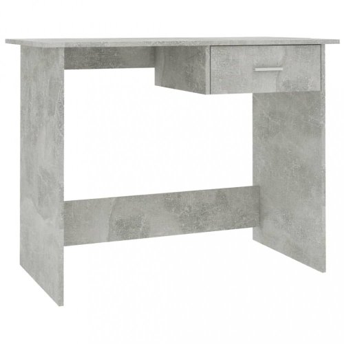 Písací stôl so zásuvkou 100x50 cm Dekorhome - BAREVNÁ VARIANTA: Betón