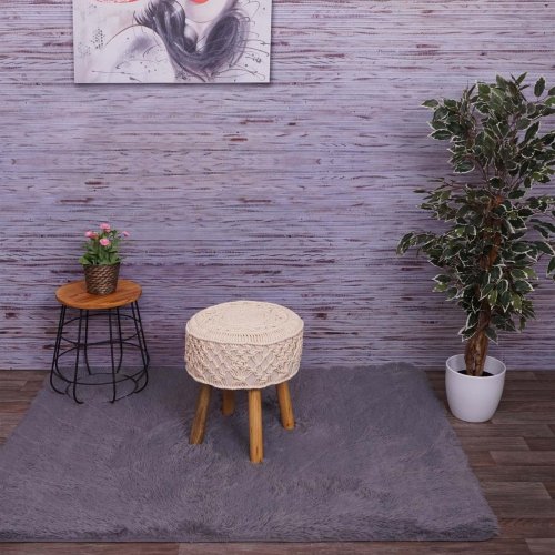 Macramé taburet