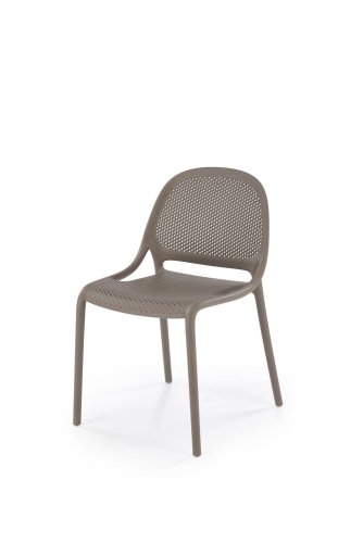 Stohovateľná jedálenská stolička K532 - BAREVNÁ VARIANTA: Khaki