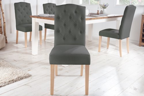 Chesterfield jídelní židle 2 ks FRIXON Dekorhome
