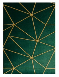 Kusový koberec Emerald 1013 green and gold 120x170 cm
