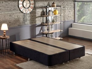 Rám manželskej postele Ela Double - Black (160 x 200)