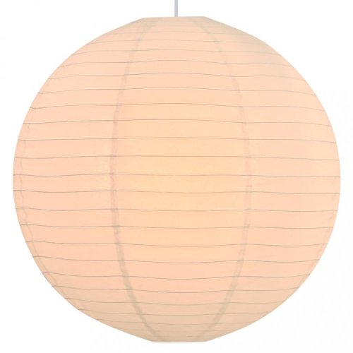 Závesná lampa biela Dekorhome - ROZMER: 45 cm