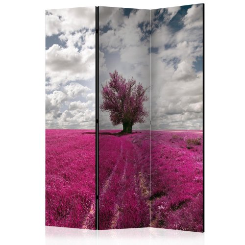 Paraván - Magenta meadow [Room Dividers]