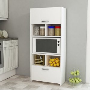 Viacúčelová skrinka Albina - White