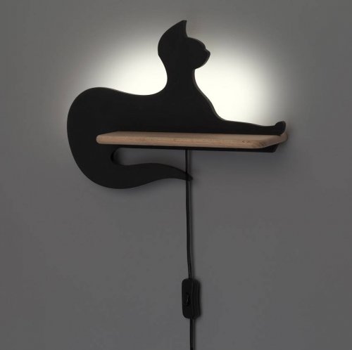 Dětská nástěnná lampička CAT LED