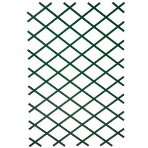 Zahradní treláže 2ks 100 x 200 cm PVC zelené Dekorhome