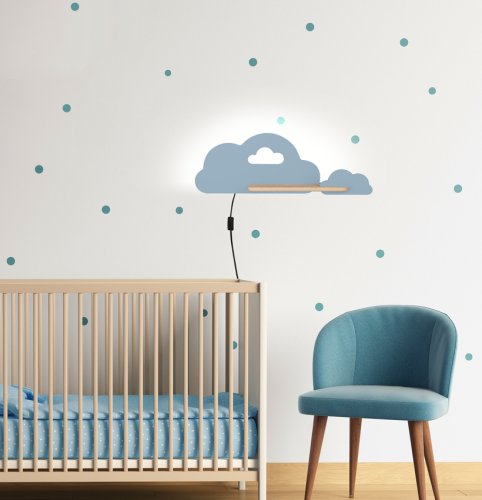 Dětská nástěnná lampička CLOUD LED