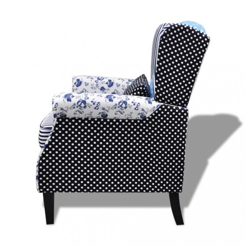 Kreslo patchwork Dekorhome