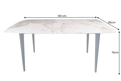 Jídelní stůl GOLLA Dekorhome - ROZMĚR: 180x90x76 cm