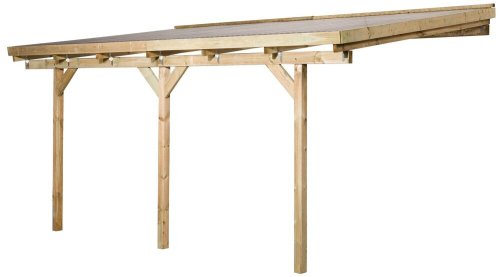 Dřevěná zahradní pergola 671