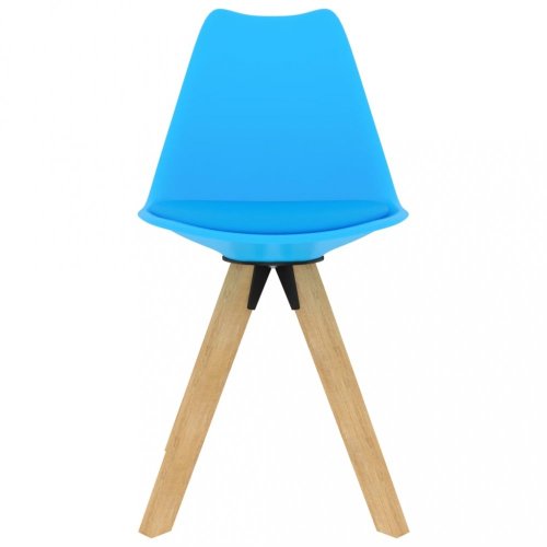 Jídelní set 4+1 buk / umělá kůže / plast Dekorhome