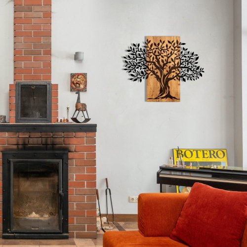 Dekorativní dřevěný doplněk na zeď SOGUT