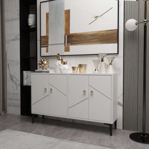 TV stolek Cria - White