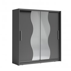 Šatní skříň s posuvnými dveřmi BIRGAMO TYP 1