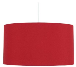 Závěsná stropní lampa Onda e27 červená