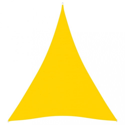 Tieniaca plachta trojuholníková 3 x 4 x 4 m oxfordská látka Dekorhome - BAREVNÁ VARIANTA: Krémová