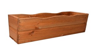 Dřevěný truhlík 64 cm