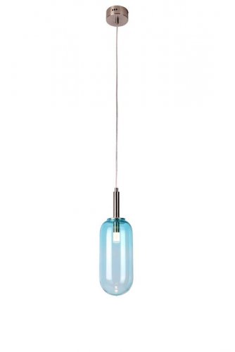 Závesná lampa FIUGGI LED - BAREVNÁ VARIANTA: Modrá