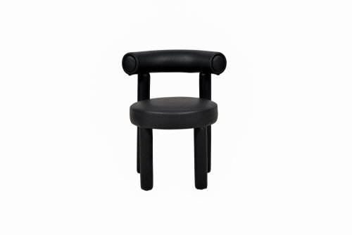 Leith LET77BLK-L Tapetovaná stolička