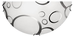 Sklenená stropná nástenná lampa E27 Doka