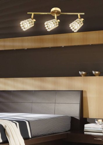 Stropní bodová lampa YORK 3xG9
