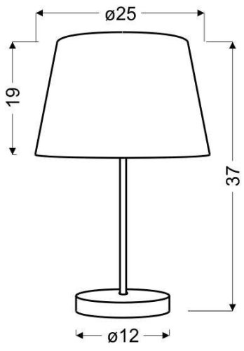 Žltá kancelárska stolová lampa Pablo
