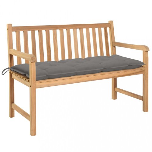 Zahradní lavice s poduškou 120 cm Dekorhome