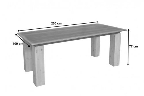 Jedálenský stôl HWC-L76
