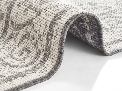 Kusový koberec Twin Supreme 103870 Cebu Grey/Cream – na ven i na doma 200x290 cm