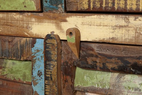 Komoda IOKASTE Dekorhome - BAREVNÁ VARIANTA: Recyklované dřevo