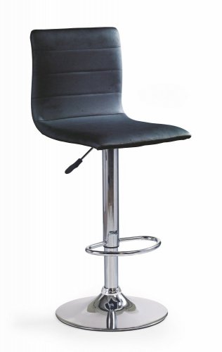 Barová stolička H-21 - BAREVNÁ VARIANTA: Čierna