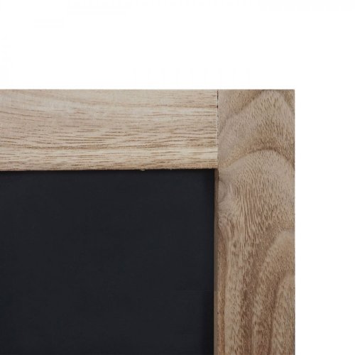 Nástenný vešiak s tabuľou - BAREVNÁ VARIANTA: Prírodné drevo