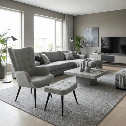 Relaxační křeslo s podnožkou AK-303