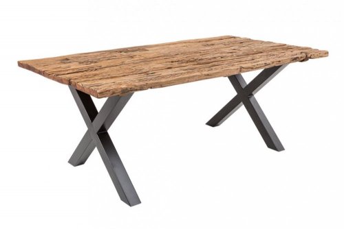 Jedálenský stôl IDAIA X Dekorhome - ROZMER: 180x100x75 cm