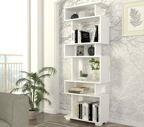 Knihovna Blok - White