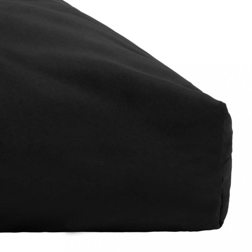 Voděodolná poduška na sedák 120x80 cm Dekorhome - BAREVNÁ VARIANTA: Černá