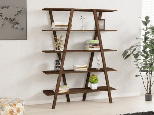 Knižnica Perla - Walnut