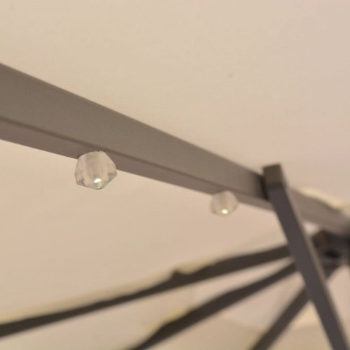 Konzolový slunečník s LED světly Ø 300 cm