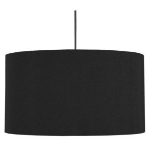 Stropné závesné svietidlo 1X60W E27 čierne ONDA